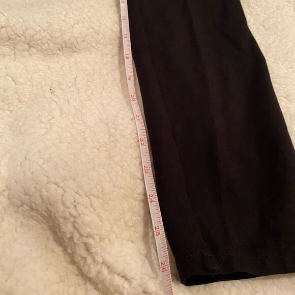Calvin Kline Black Dress Crop Pants Sz 6 - Picture 2 of 9